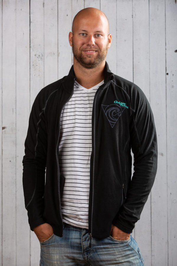 Legere Ostsee-Jacke für Herren in Schwarz