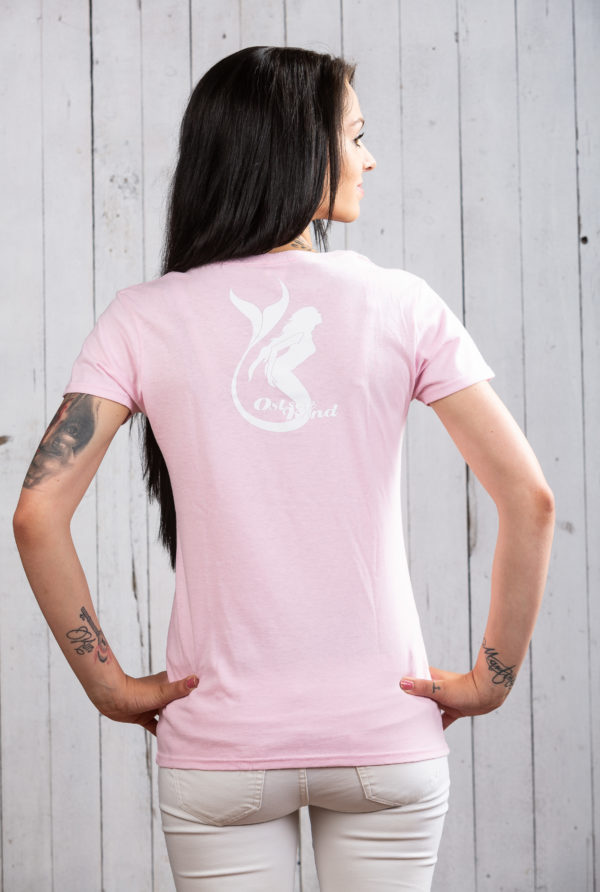 Süßes hellrosa Ostsee-Shirt für Damen von Ostseekind