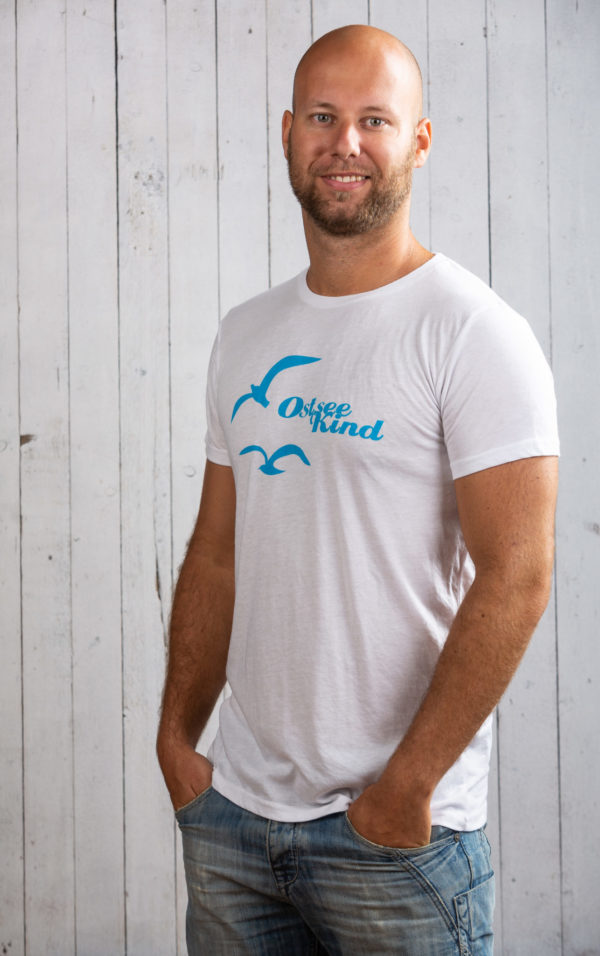 ostseekind herren shirt ostsee weiß