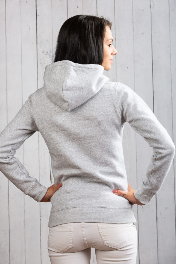 Klasse Ostsee-Hoodie für Damen in Grau